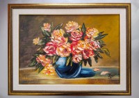 "Vaza s rozi", Lidiya Altankova | Dea Art