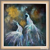 "Beli pauni", Valeriya Geneva | Dea Art
