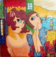 "Priyatelki na kurort", Aneta Georgieva Bakardzhieva | Dea Art