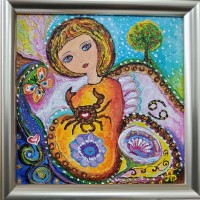 "Zodiak - Feya na Rak", Aneta Georgieva Bakardzhieva | Dea Art