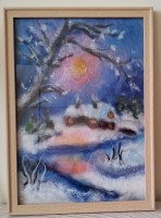 "Zima zalez - zhivopis  valna", Aneta Georgieva Bakardzhieva | Dea Art