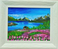"Skandinavsko lyato- originalna kartina za podarak", Krasimira Mancheva  | Dea Art