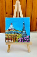 "Ajfelovata kula, Parizh ", Krasimira Mancheva  | Dea Art