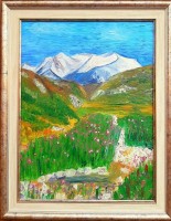 "Zasnezheni varhove - originalna avtorska kartina, idealna za podarak ", Krasimira Mancheva  | Dea Art