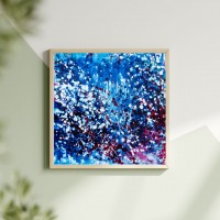 "Kartichka Morsko Dano Sea Abstract Postcard", Traksi art | Dea Art