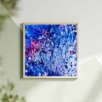 "Kartichka Abstraktno More Abstract Sea Postcard", Traksi art | Dea Art