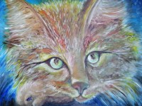 "Portret Oranzhevo Kote Cat Portrait", Traksi art | Dea Art