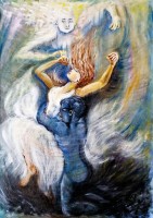 "Kartina Mezhdu Zhivota i Smartta Between Life and Death", Traksi art | Dea Art