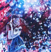 "Romantichna Kartina Lyubov Tseluvka", Traksi art | Dea Art