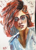 "Chervenokosata", Milena Mincheva | Dea Art