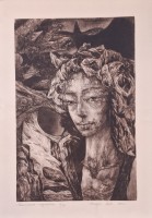 "Melanholiya. ofort metsotinto. avtor Teodora Kuzmanova (Zejya)", Olga Kozhuharova | Dea Art