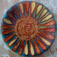 "dekorativno pano ,,Tsvete", Mariya Georgieva | Dea Art