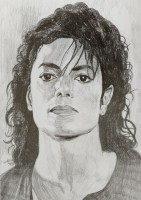 "Portret na Majkal Dzheksan", Bilyana Ilieva Georgieva | Dea Art
