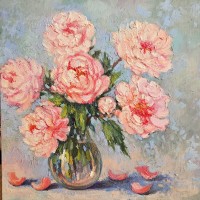 "Nezhnost ot bozhuri originalna maslena zhivopis", Katya Jordanova Koleva | Dea Art