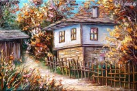 Есенна картина - Роден кът